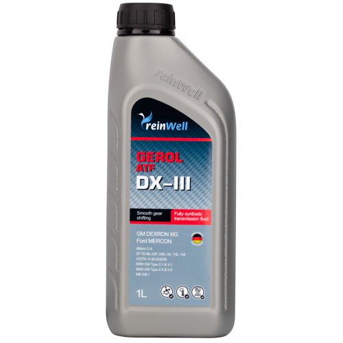 Трансмиссионное масло GEROL ATF DX III - 1 л Трансмиссионное масло GEROL ATF DX III - 1 л